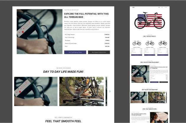 website frame